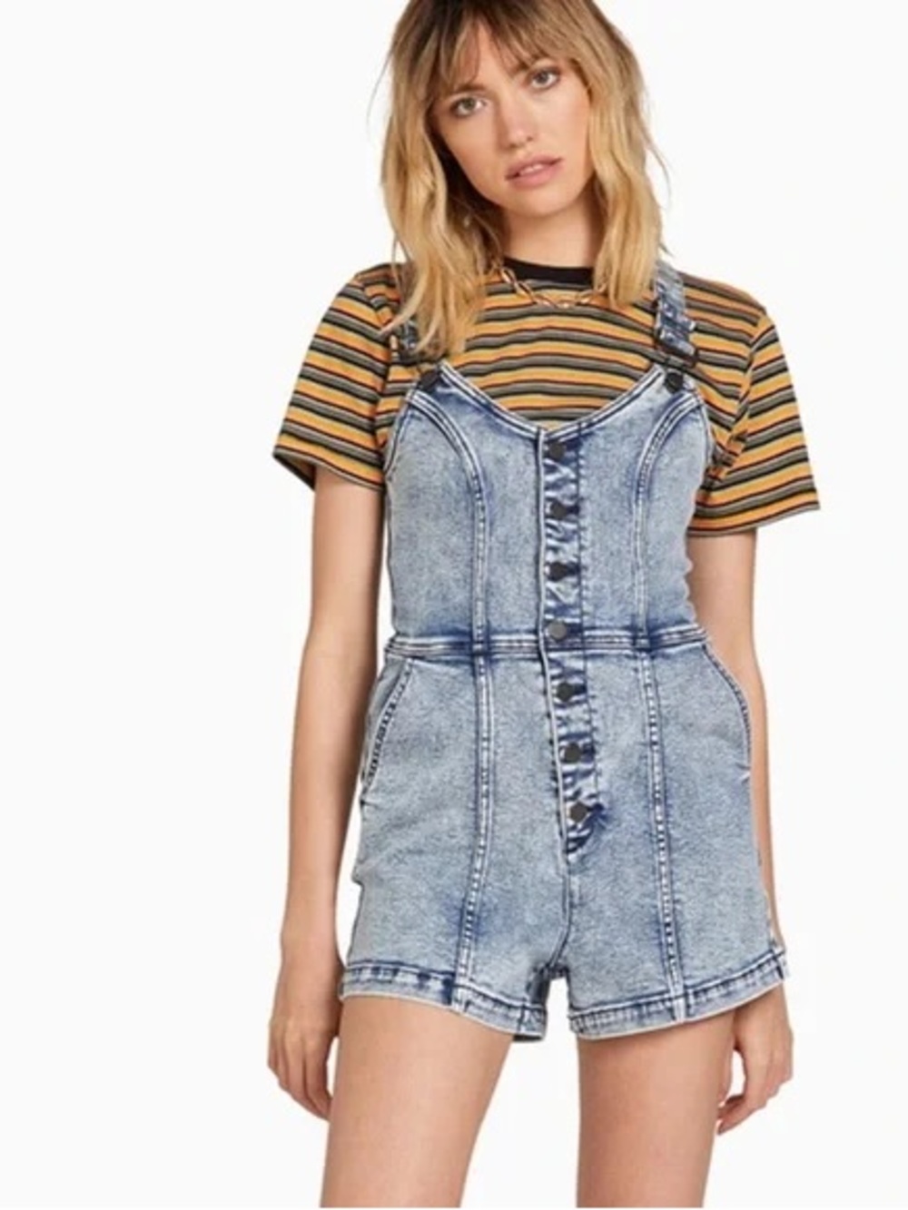 Volcom Liberator 2 Acid Wash Shortalls